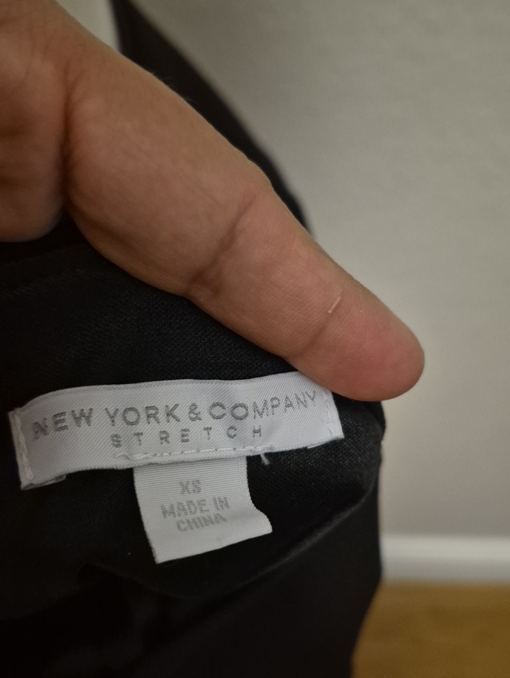 New York & Company Litle Black Dress - Black